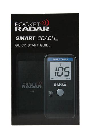 pocket radar smart coach manual.